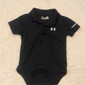 Black under armor onsie